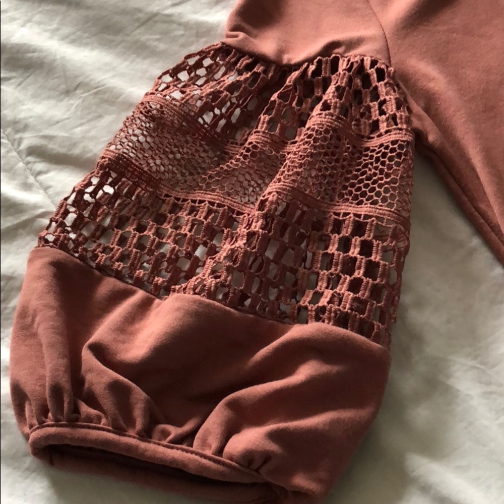 Mauve Tunic Top